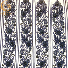African Beaded Sequins Embroidered Dress Lace Fabric 91.44Cm Length