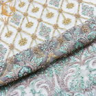 Lovely MDX Decorative Colorful Lace Fabric Handmade Embroidery 140cm Width