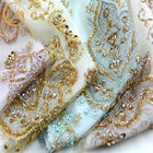 Special Wedding Lace Fabrics Material Water Soluble Handwork 135cm Width