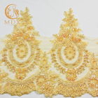 Bridal Decoration Beading Lace Trim Heavy Handmade Colorful Embroidery